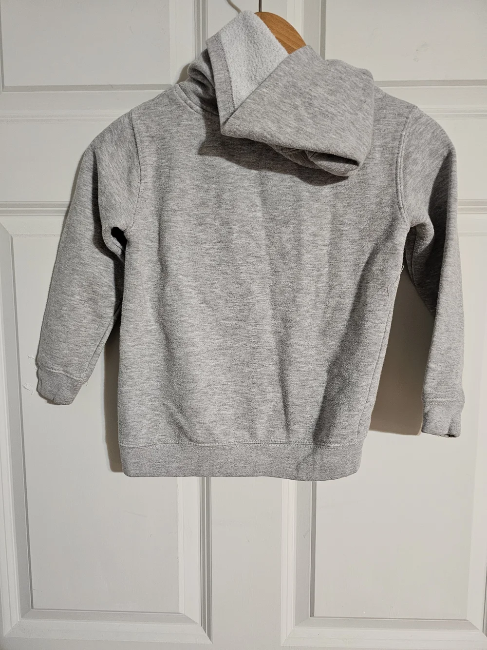 NFL Kids Gray Hoodie with Navy Team Lettering